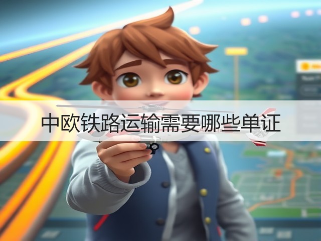 中欧铁路运输需要哪些单证(图1)