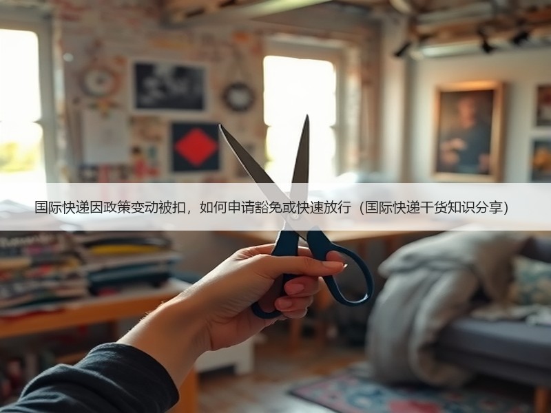 国际快递因政策变动被扣，如何申请豁免或快速放行（国际快递干货知识分享）