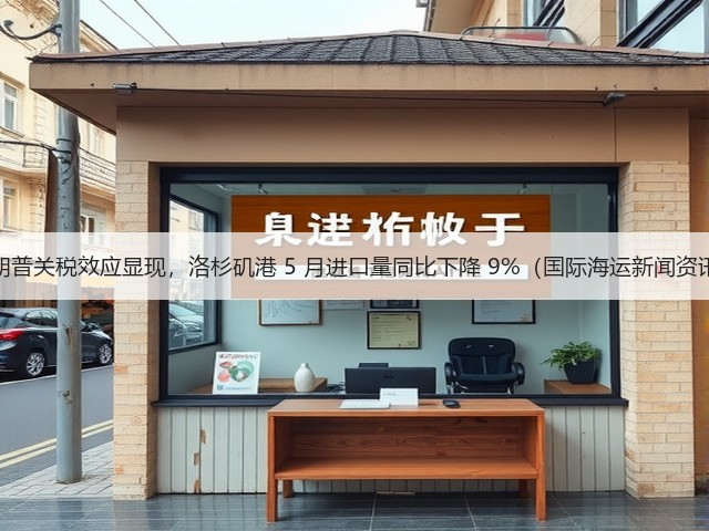 特朗普关税效应显现,洛杉矶港 5 月进口量同比下降 9%(国际海运新闻资讯)(图1) 特朗普关税效应显现,洛杉矶港 5 月进口量同比下降 9%(国际海运新闻资讯)(图1)