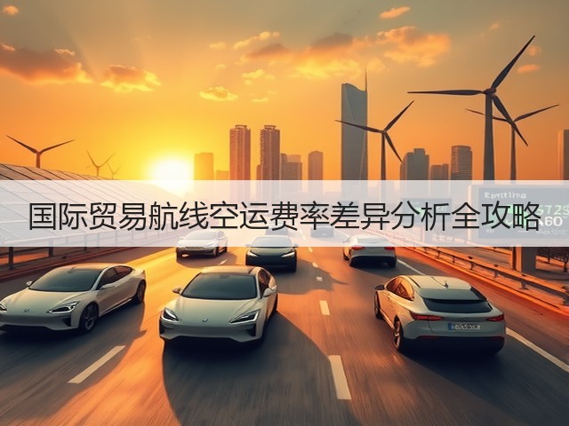 国际贸易航线空运费率差异分析全攻略(图2)