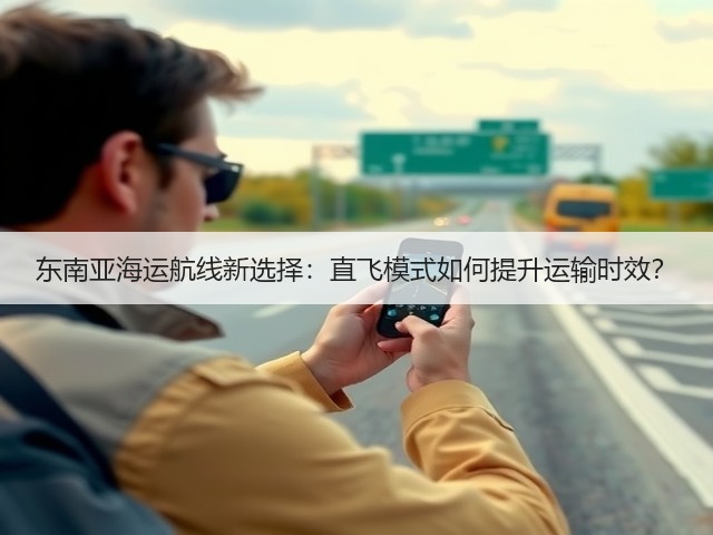 东南亚海运航线新选择:直飞模式如何提升运输时效?(图1) 东南亚海运航线新选择:直飞模式如何提升运输时效?(图1)