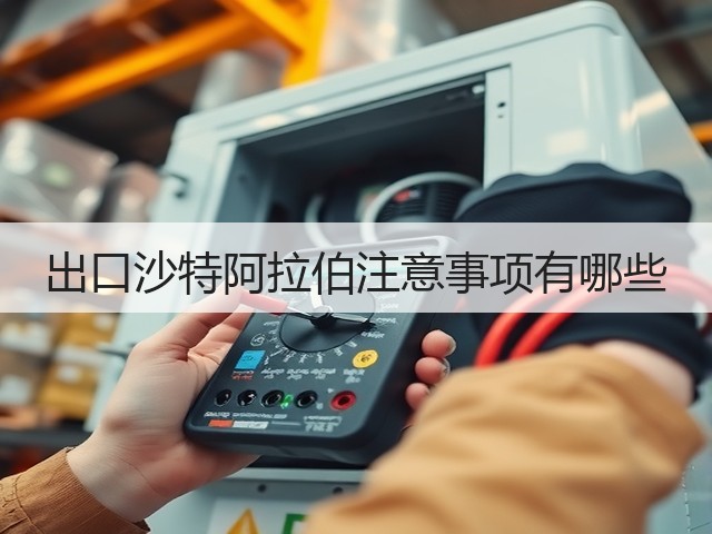 出口沙特阿拉伯注意事项有哪些(图3)