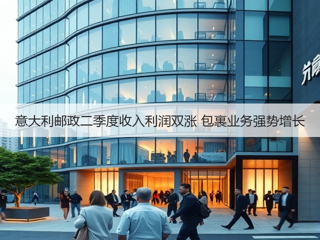 意大利邮政二季度收入利润双涨 包裹业务强势增长(图3) 意大利邮政二季度收入利润双涨 包裹业务强势增长(图3)