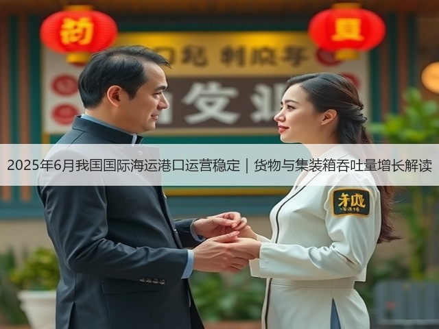 2025年6月我国国际海运港口运营稳定|货物与集装箱吞吐量增长解读(图3) 2025年6月我国国际海运港口运营稳定|货物与集装箱吞吐量增长解读(图3)