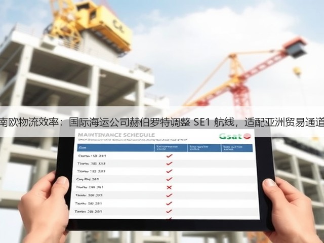 锚定南欧物流效率:国际海运公司赫伯罗特调整 SE1 航线,适配亚洲贸易通道需求(图3) 锚定南欧物流效率:国际海运公司赫伯罗特调整 SE1 航线,适配亚洲贸易通道需求(图3)