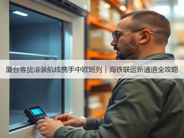 厦台客货滚装航线携手中欧班列|海铁联运新通道全攻略(图2) 厦台客货滚装航线携手中欧班列|海铁联运新通道全攻略(图2)