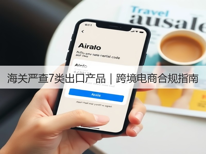 海关严查7类出口产品|跨境电商合规指南 海关严查7类出口产品|跨境电商合规指南