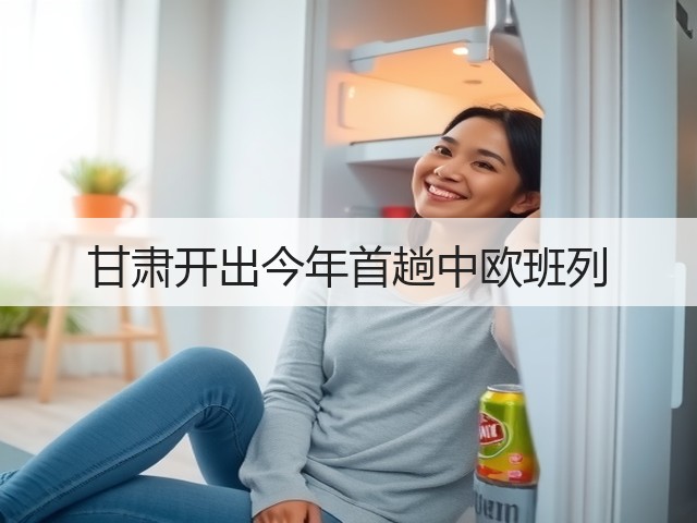 甘肃开出今年首趟中欧班列(图2) 甘肃开出今年首趟中欧班列(图2)