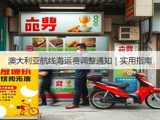 澳大利亚航线海运费调整通知｜实用指南(图2)