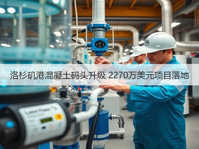洛杉矶港混凝土码头升级 2270万美元项目落地(图3) 洛杉矶港混凝土码头升级 2270万美元项目落地(图3)