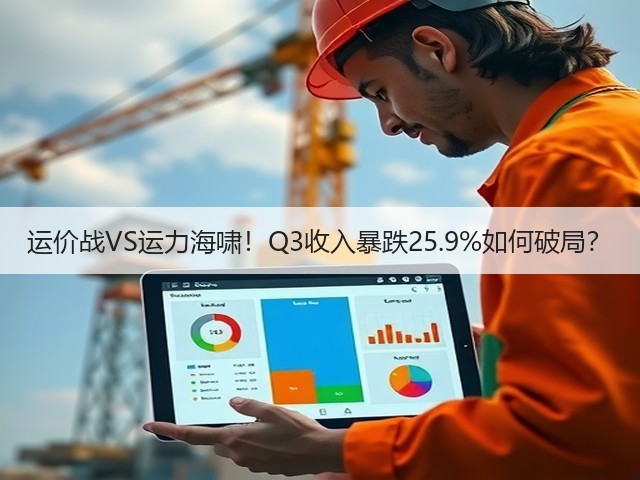 运价战VS运力海啸!Q3收入暴跌25.9%如何破局?(图1) 运价战VS运力海啸!Q3收入暴跌25.9%如何破局?(图1)