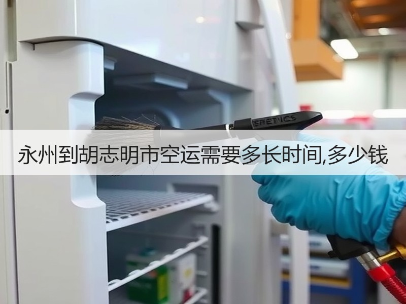 永州到胡志明市空运需要多长时间,多少钱