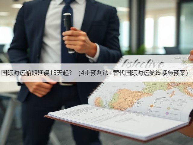 国际海运船期延误15天起?(4步预判法+替代国际海运航线紧急预案)(图1) 国际海运船期延误15天起?(4步预判法+替代国际海运航线紧急预案)(图1)
