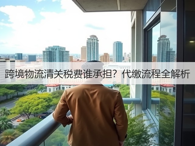 跨境物流清关税费谁承担?代缴流程全解析(图3) 跨境物流清关税费谁承担?代缴流程全解析(图3)