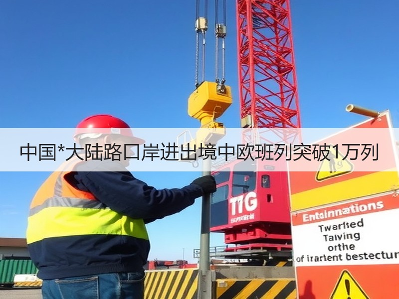 中国*大陆路口岸进出境中欧班列突破1万列