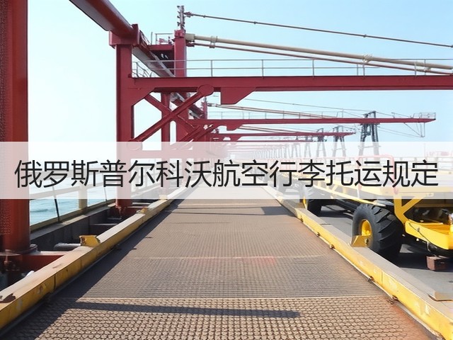 俄罗斯普尔科沃航空行李托运规定(图2) 俄罗斯普尔科沃航空行李托运规定(图2)