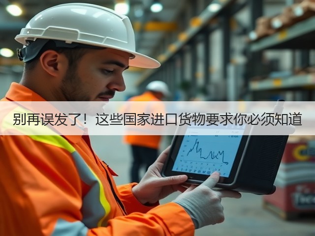 别再误发了!这些国家进口货物要求你必须知道(图1) 别再误发了!这些国家进口货物要求你必须知道(图1)
