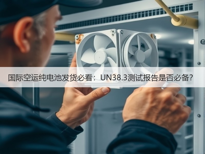 国际空运纯电池发货必看：UN38.3测试报告是否必备？