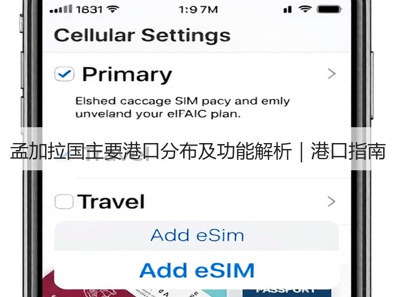 孟加拉国主要港口分布及功能解析｜港口指南