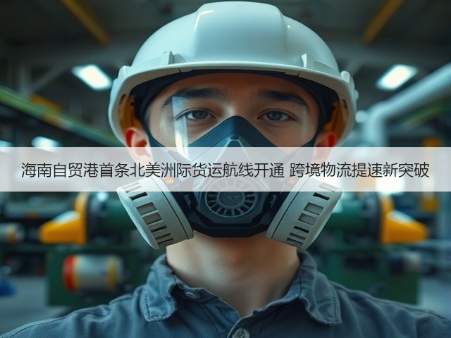 海南自贸港首条北美洲际货运航线开通 跨境物流提速新突破(图3)