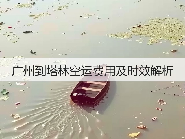 广州到塔林空运费用及时效解析(图3) 广州到塔林空运费用及时效解析(图3)