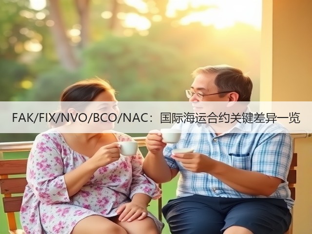 FAK/FIX/NVO/BCO/NAC:国际海运合约关键差异一览(图3) FAK/FIX/NVO/BCO/NAC:国际海运合约关键差异一览(图3)