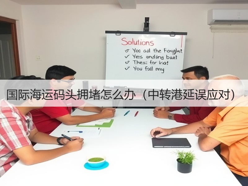 国际海运码头拥堵怎么办（中转港延误应对）