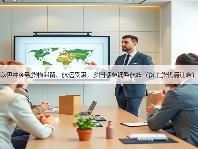 以伊冲突致货物滞留、航运受阻,多国紧急调整航线(货主货代请注意)(图2) 以伊冲突致货物滞留、航运受阻,多国紧急调整航线(货主货代请注意)(图2)