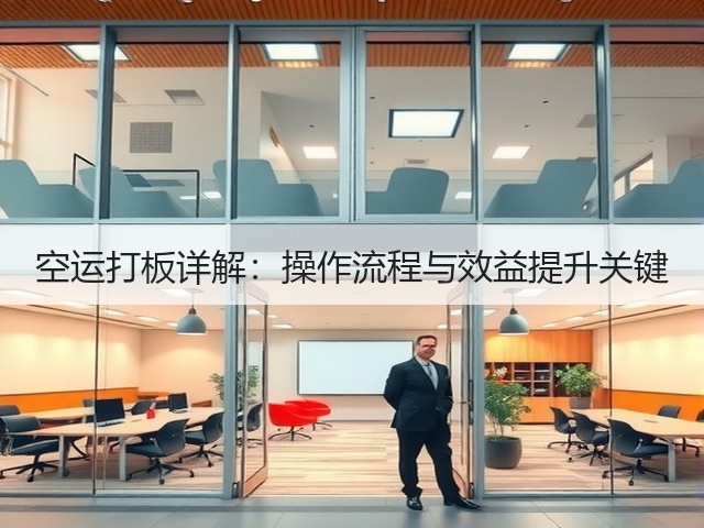 空运打板详解:操作流程与效益提升关键(图1) 空运打板详解:操作流程与效益提升关键(图1)