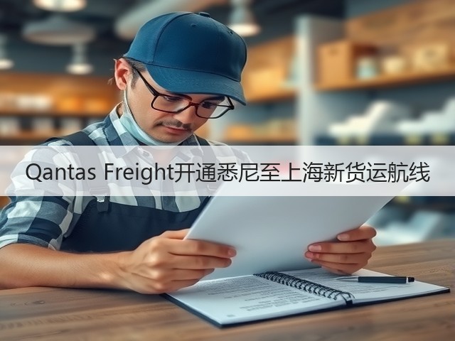 Qantas Freight开通悉尼至上海新货运航线(图3)