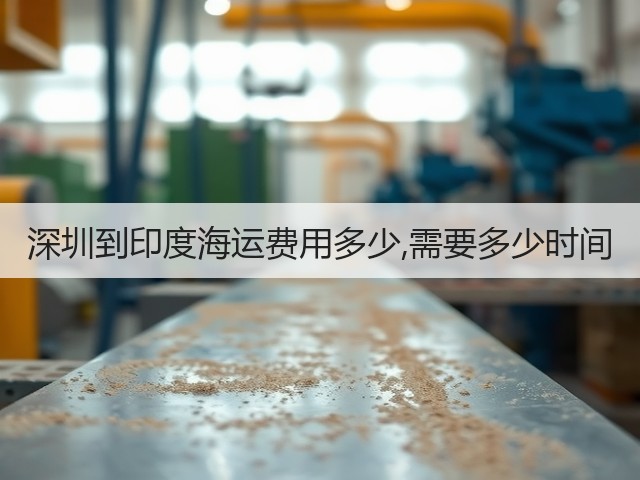 深圳到印度海运费用多少,需要多少时间(图1)