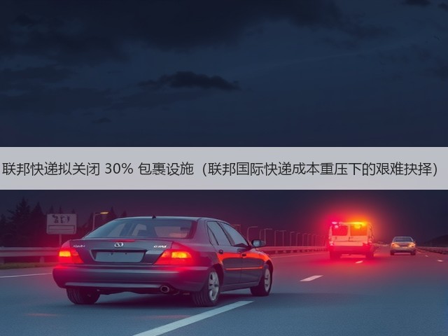 联邦快递拟关闭 30% 包裹设施(联邦国际快递成本重压下的艰难抉择)(图1) 联邦快递拟关闭 30% 包裹设施(联邦国际快递成本重压下的艰难抉择)(图1)