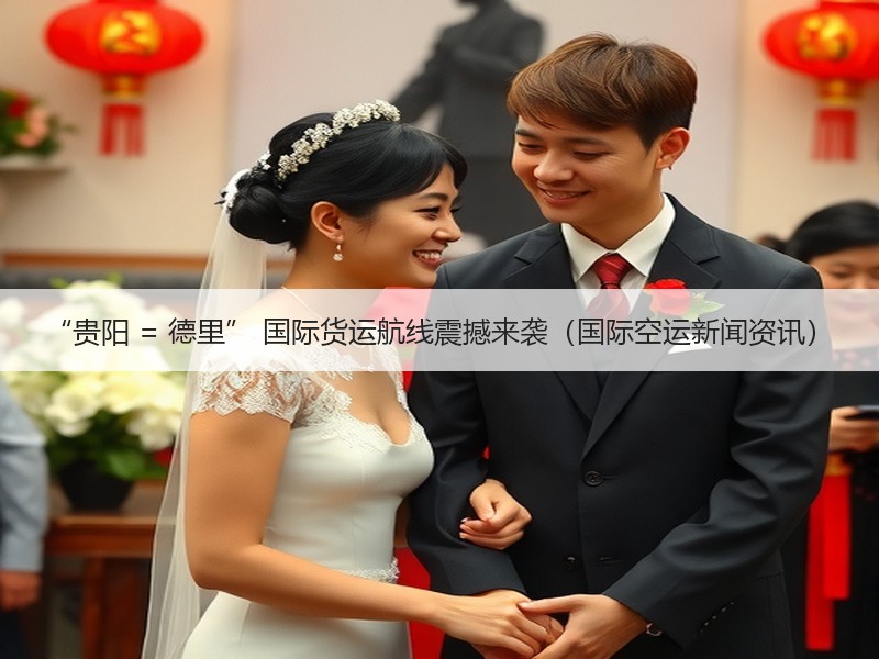 “贵阳 = 德里” 国际货运航线震撼来袭（国际空运新闻资讯）