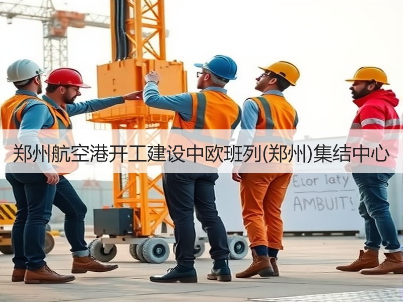 郑州航空港开工建设中欧班列(郑州)集结中心
