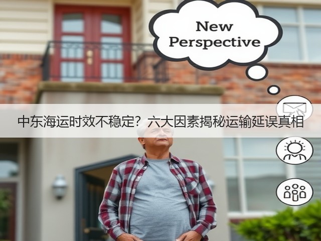 中东海运时效不稳定？六大因素揭秘运输延误真相(图1)