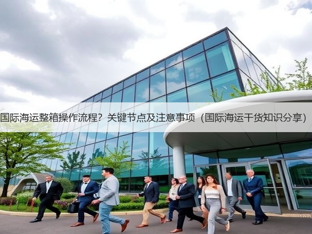 国际海运整箱操作流程?关键节点及注意事项(国际海运干货知识分享)(图2) 国际海运整箱操作流程?关键节点及注意事项(国际海运干货知识分享)(图2)