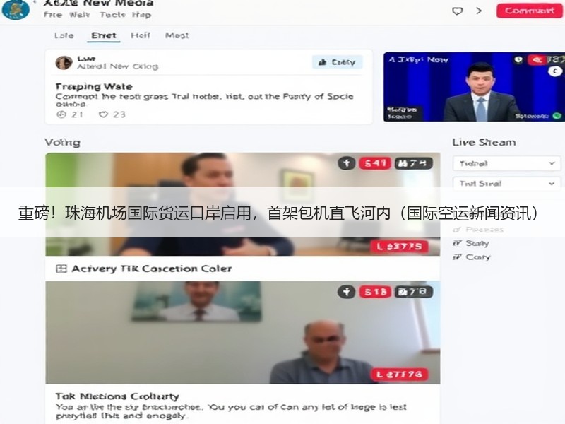 重磅!珠海机场国际货运口岸启用,首架包机直飞河内(国际空运新闻资讯) 重磅!珠海机场国际货运口岸启用,首架包机直飞河内(国际空运新闻资讯)