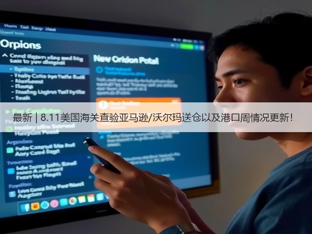 最新 | 8.11美国海关查验亚马逊/沃尔玛送仓以及港口周情况更新！(图3)