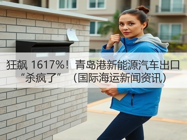 狂飙 1617%!青岛港新能源汽车出口 “杀疯了”(国际海运新闻资讯)(图2) 狂飙 1617%!青岛港新能源汽车出口 “杀疯了”(国际海运新闻资讯)(图2)