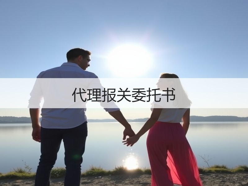代理报关委托书 代理报关委托书