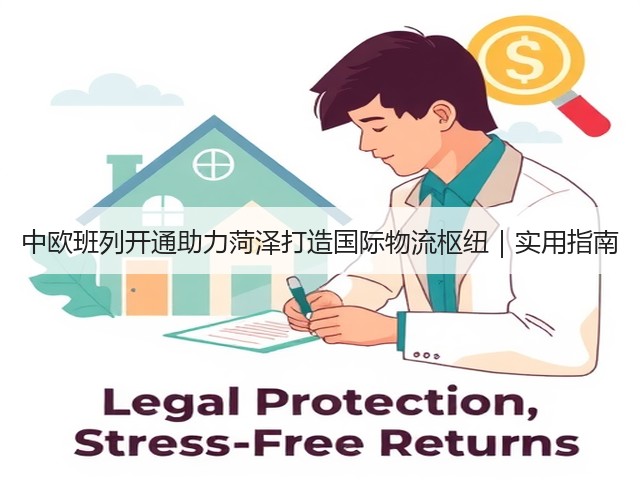 中欧班列开通助力菏泽打造国际物流枢纽|实用指南(图2) 中欧班列开通助力菏泽打造国际物流枢纽|实用指南(图2)