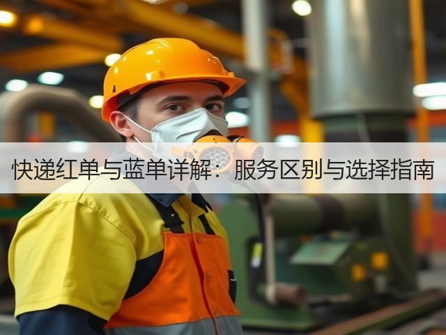 快递红单与蓝单详解:服务区别与选择指南(图3) 快递红单与蓝单详解:服务区别与选择指南(图3)
