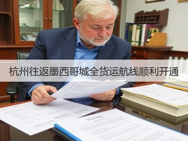 杭州往返墨西哥城全货运航线顺利开通(图3) 杭州往返墨西哥城全货运航线顺利开通(图3)