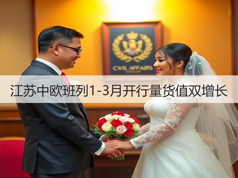 江苏中欧班列1-3月开行量货值双增长