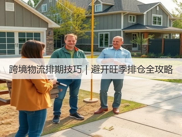 跨境物流排期技巧|避开旺季排仓全攻略(图1) 跨境物流排期技巧|避开旺季排仓全攻略(图1)