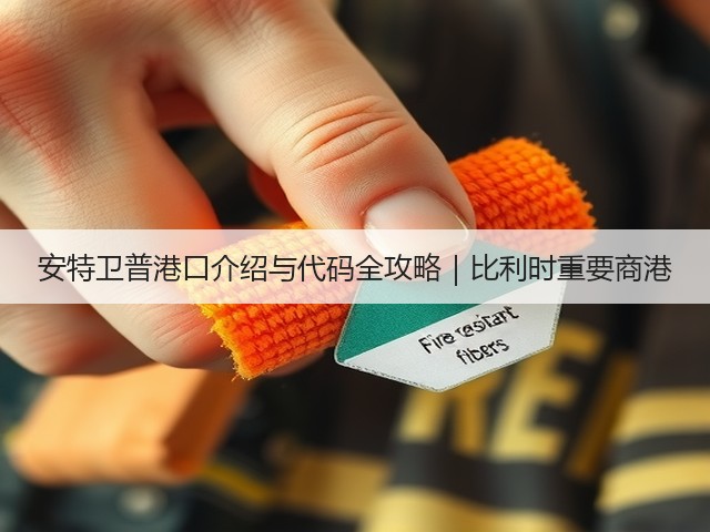 安特卫普港口介绍与代码全攻略|比利时重要商港(图1) 安特卫普港口介绍与代码全攻略|比利时重要商港(图1)