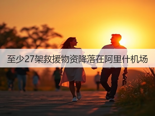 至少27架救援物资降落在阿里什机场(图1) 至少27架救援物资降落在阿里什机场(图1)
