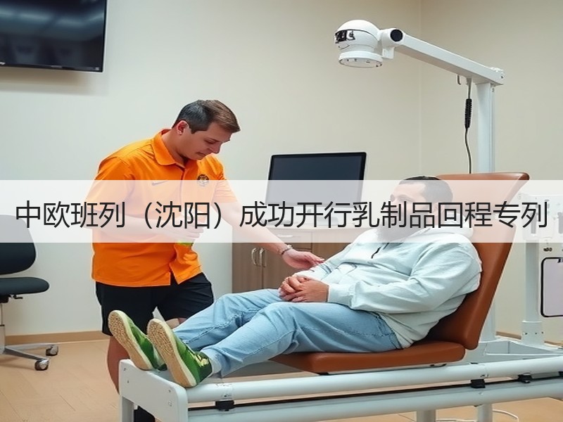 中欧班列（沈阳）成功开行乳制品回程专列