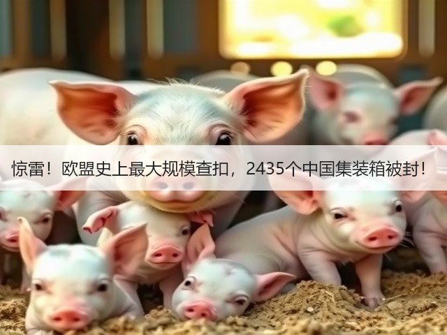 惊雷!欧盟史上最大规模查扣,2435个中国集装箱被封!(图3) 惊雷!欧盟史上最大规模查扣,2435个中国集装箱被封!(图3)