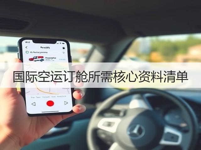 国际空运订舱所需核心资料清单(图2)